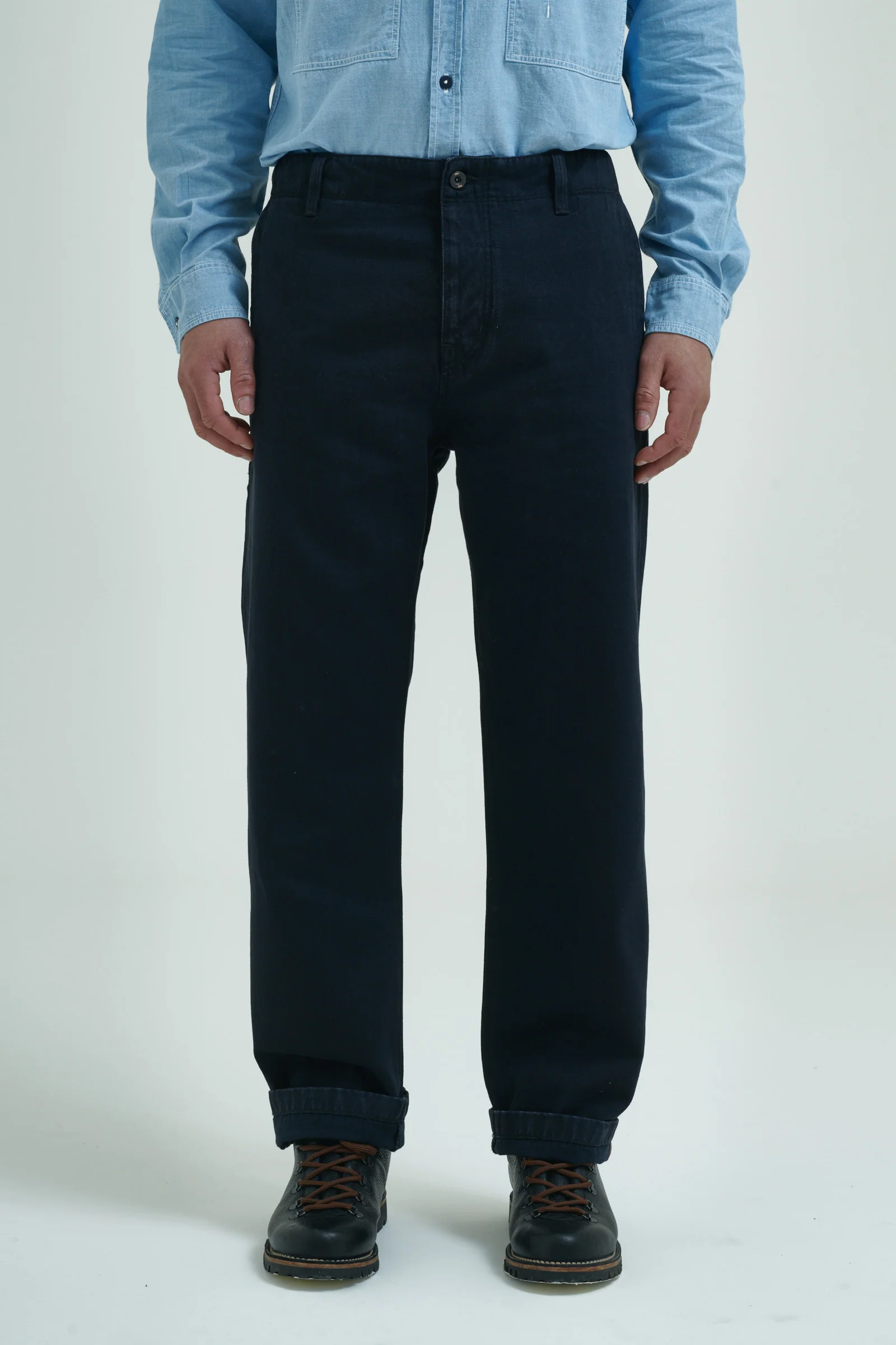 1938 SELVEDGE NIGHT CINCH-BACK CHINO