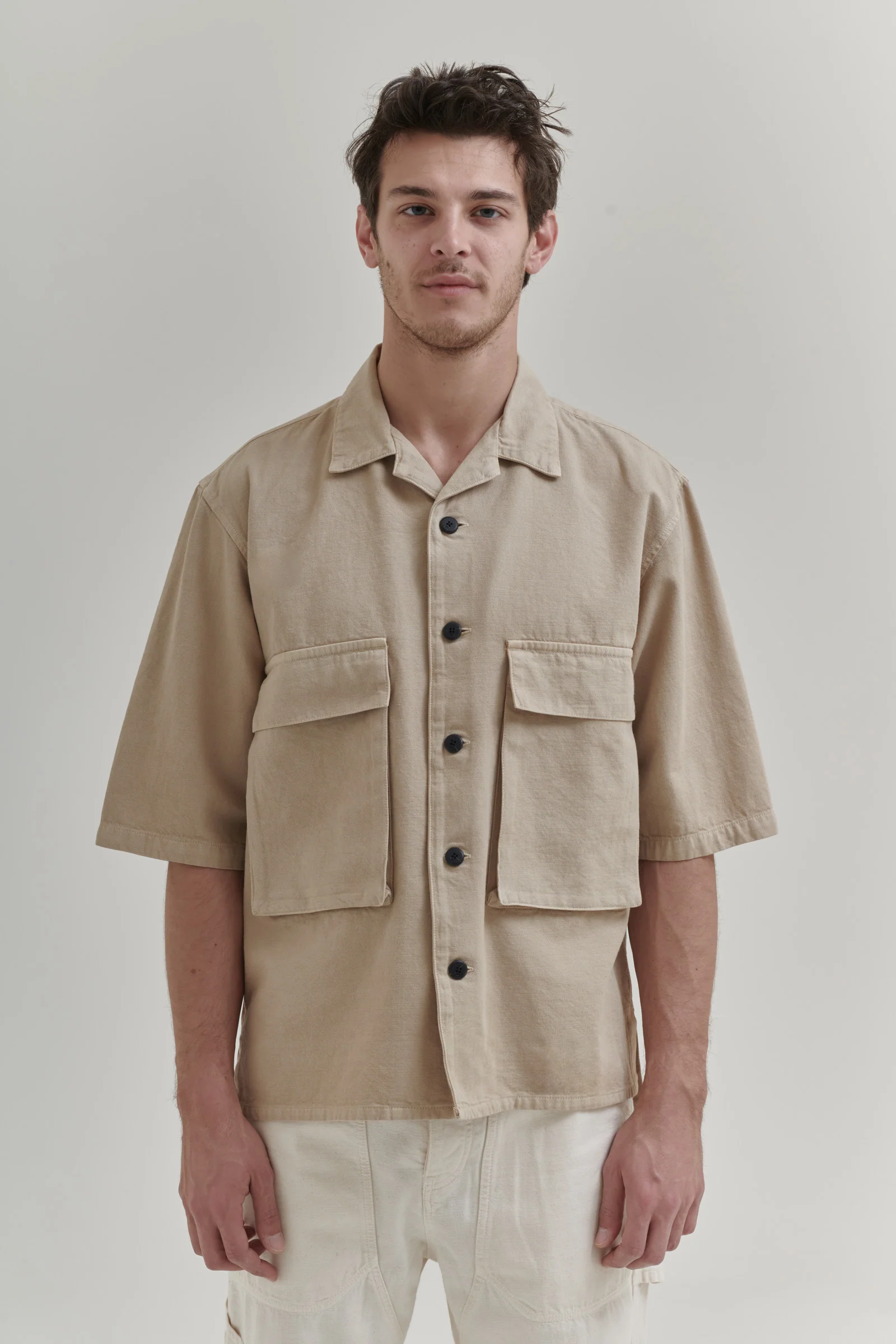 BOWLING SHIRT KHAKI